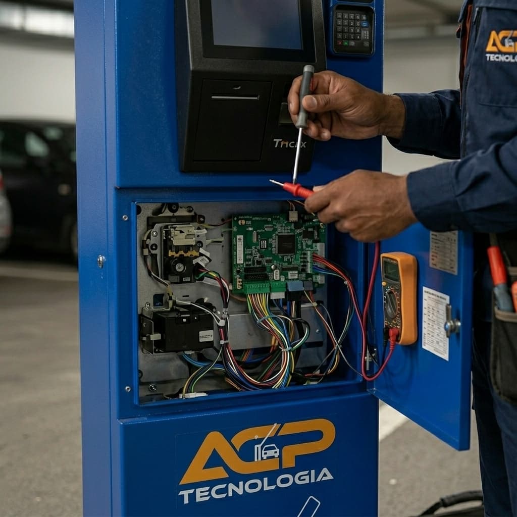 Equipe de suporte técnico e operação