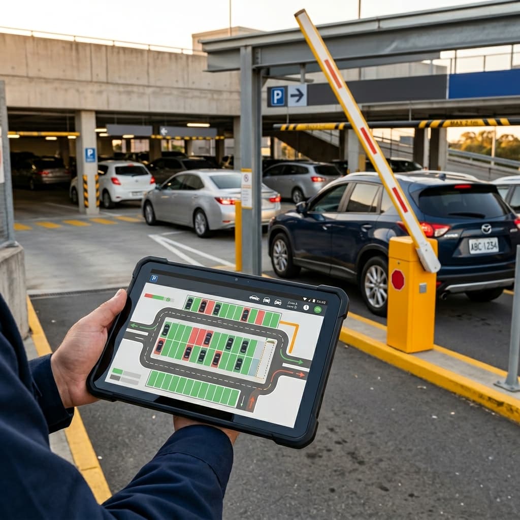Monitoramento e IoT no estacionamento
