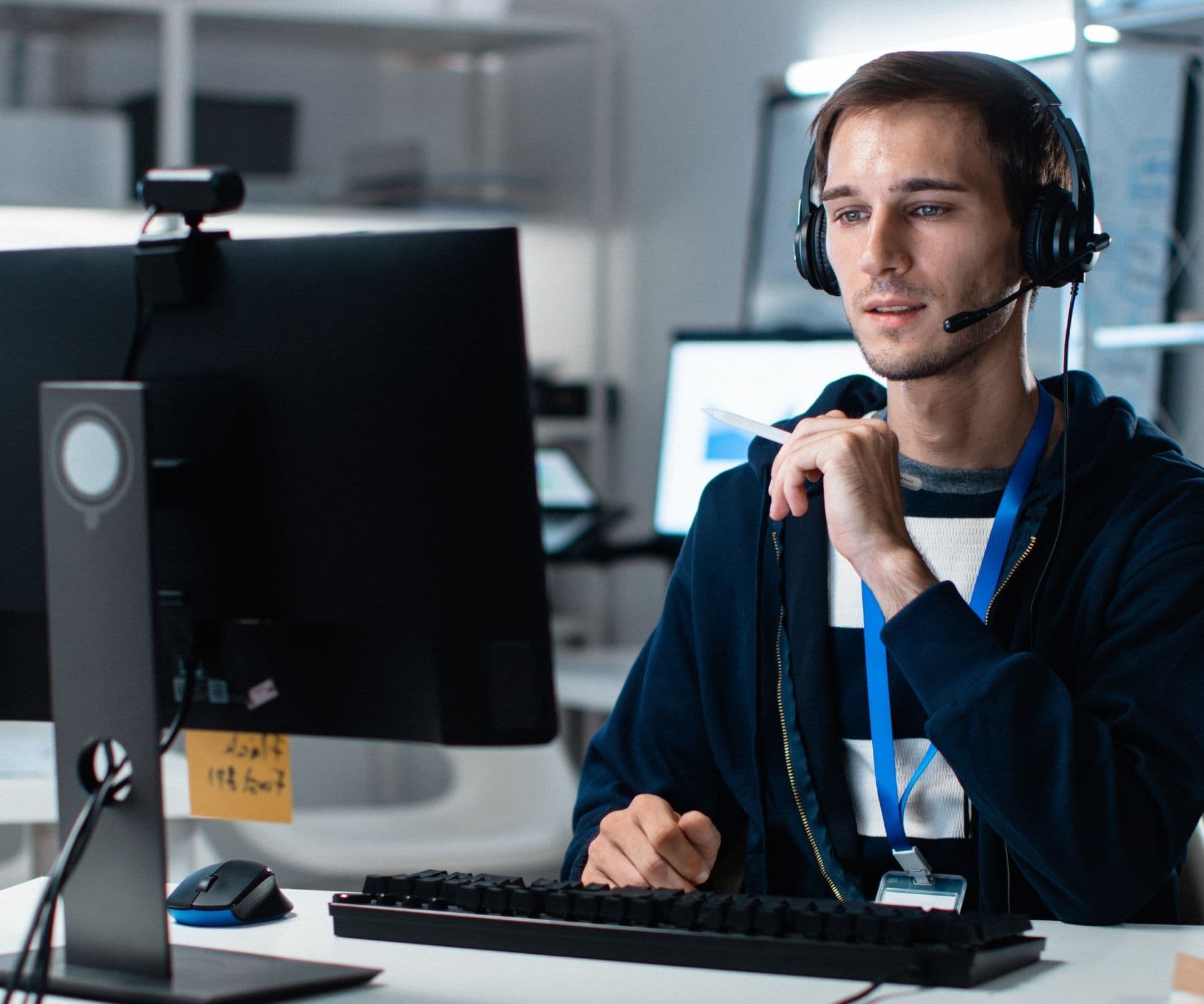 Treinamento de equipe em sistema de estacionamento