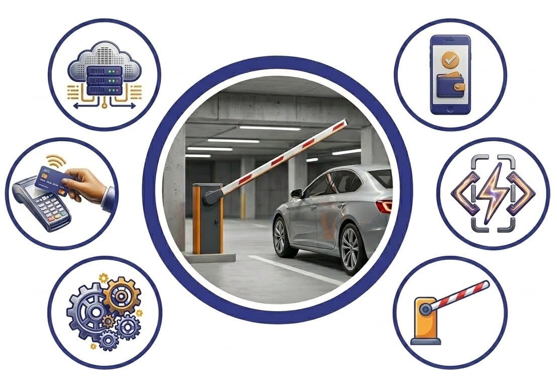 Estacionamento com automação ACP: entrada, gestão e fluxo operacional